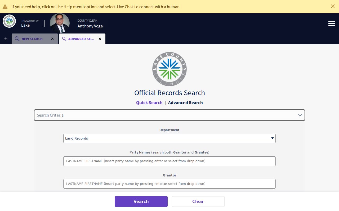 Waukegan resident lookup Lake County recorder search